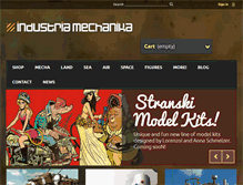 Tablet Screenshot of industriamechanika.com